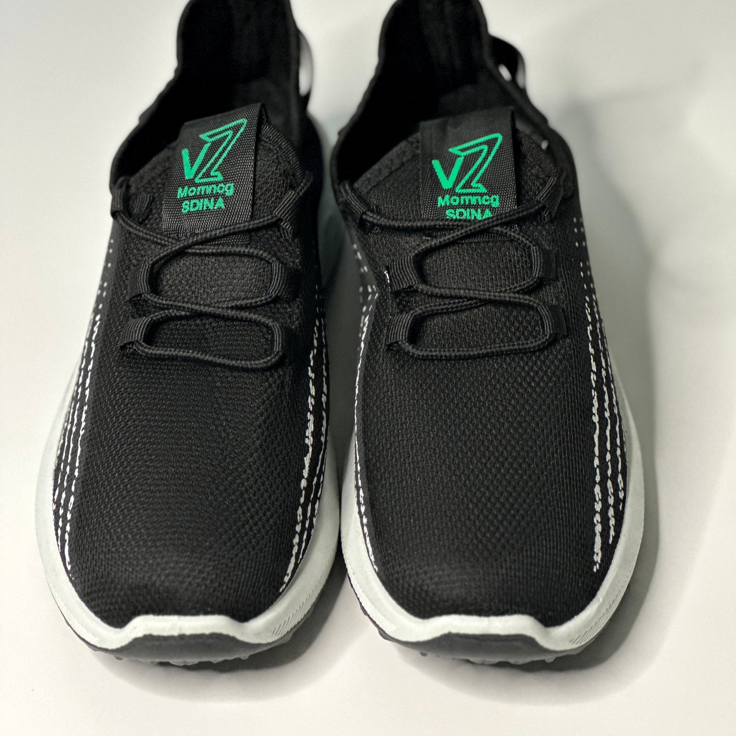 Walking Casual Outdoor Black Shoes Lightweight Sneakers