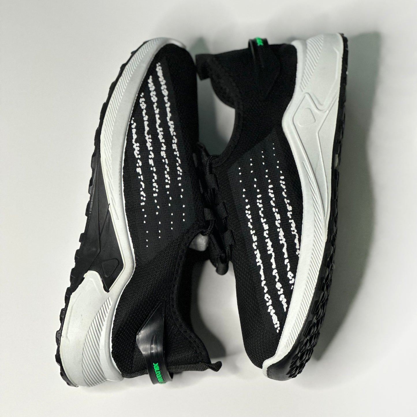 Walking Casual Outdoor Black Shoes Lightweight Sneakers