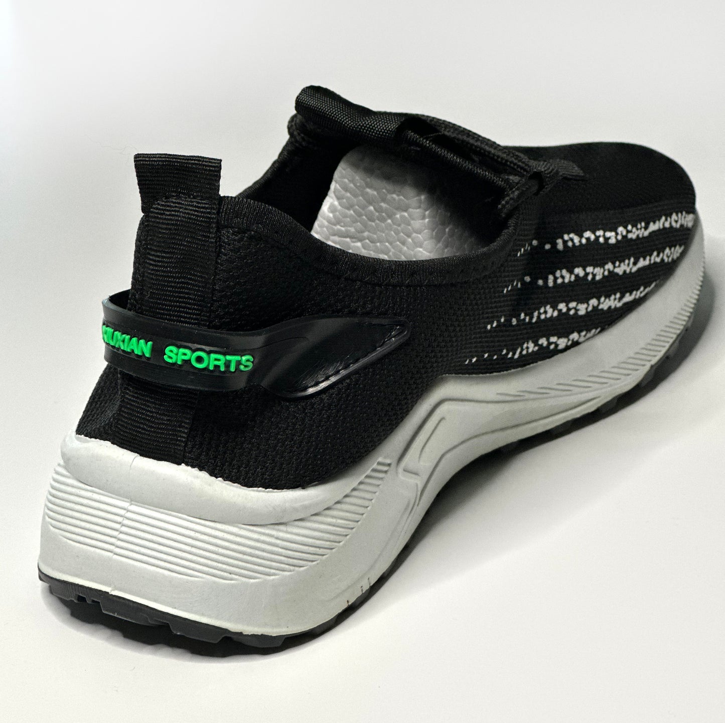 Walking Casual Outdoor Black Shoes Lightweight Sneakers