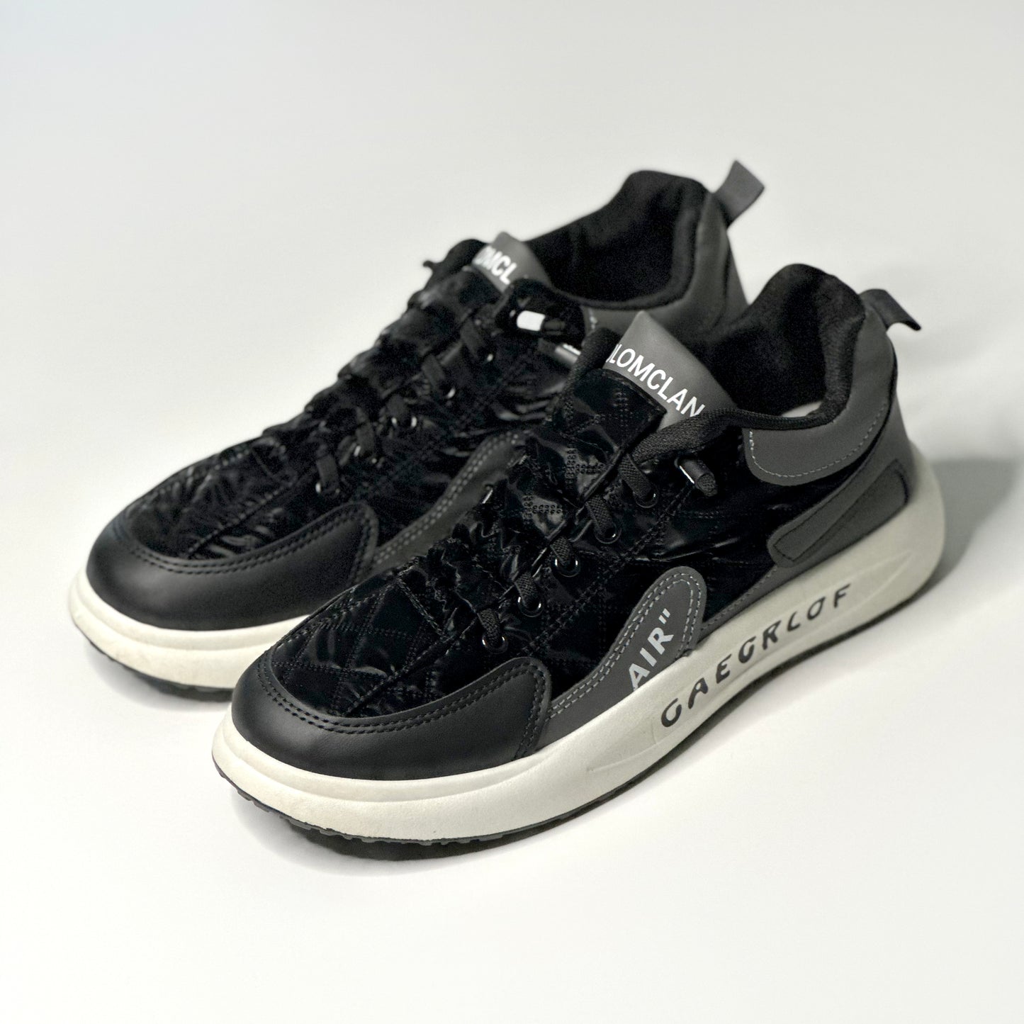 Men's Walking Casual Outdoor Black Shoes Workout Cross Sneakers