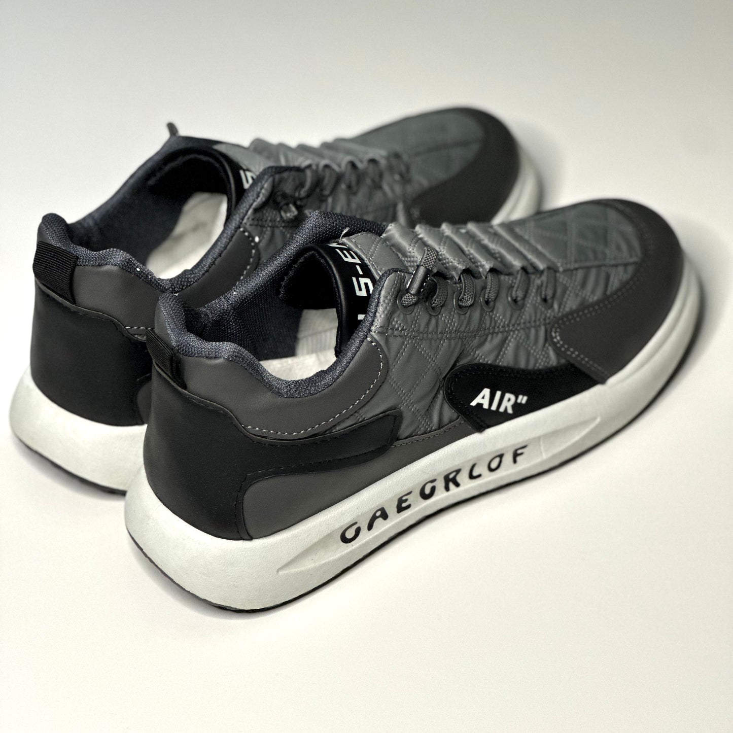 Men's Walking Casual Outdoor grey Shoes Workout Cross Sneakers
